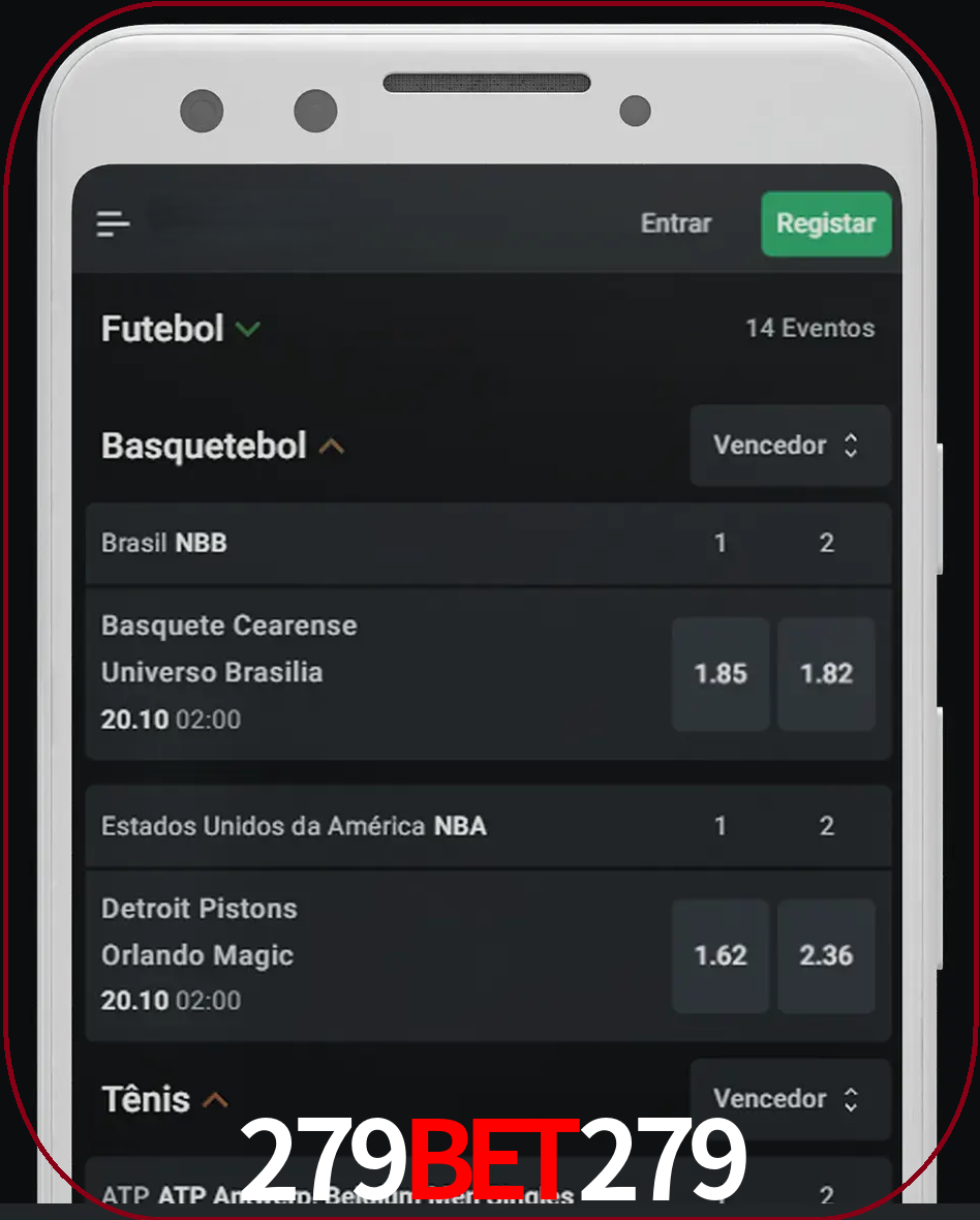Aposte e assista aos esportes em formato ao vivo.