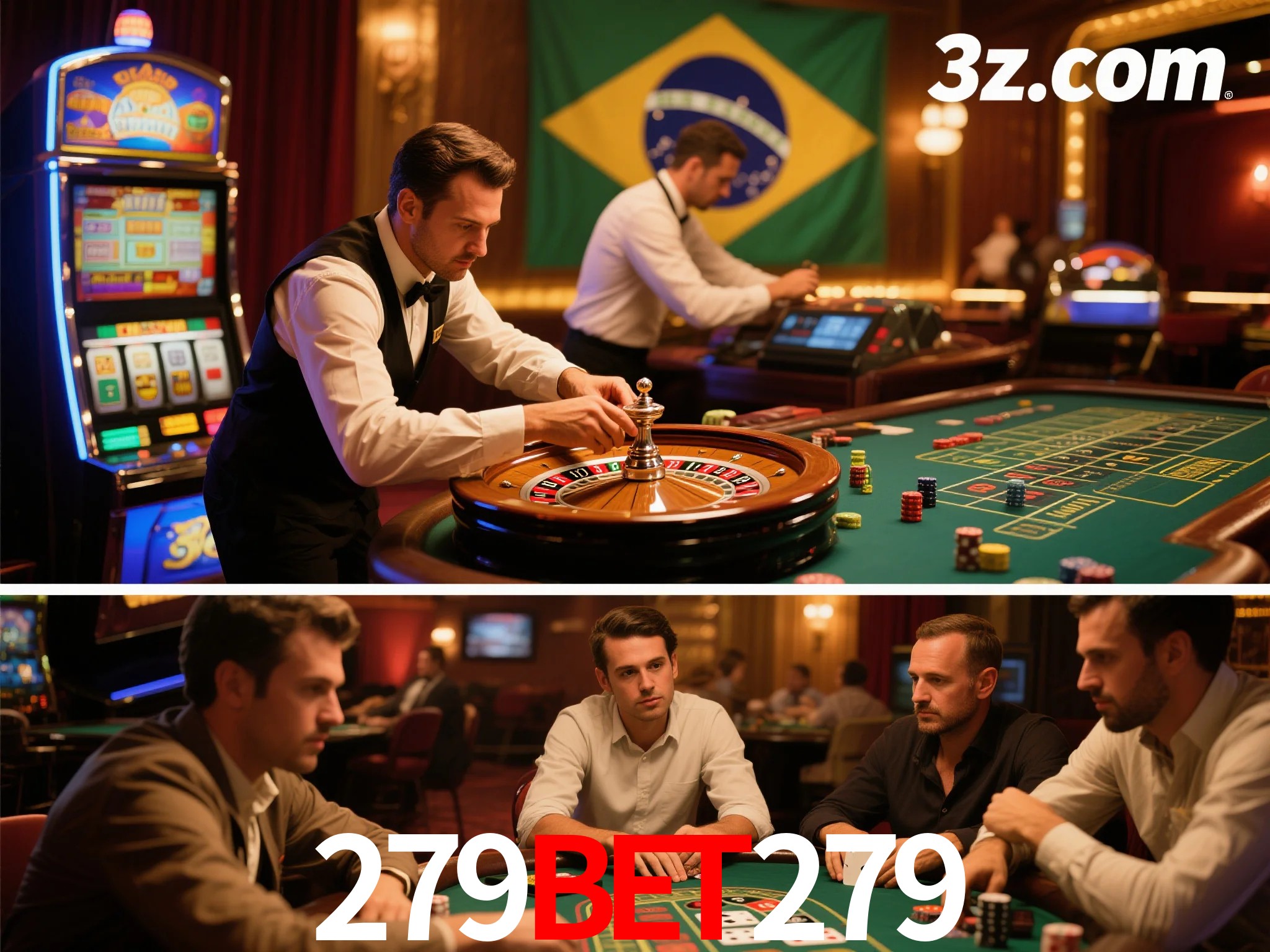 Depositar dinheiro para jogar jogos de cassino.